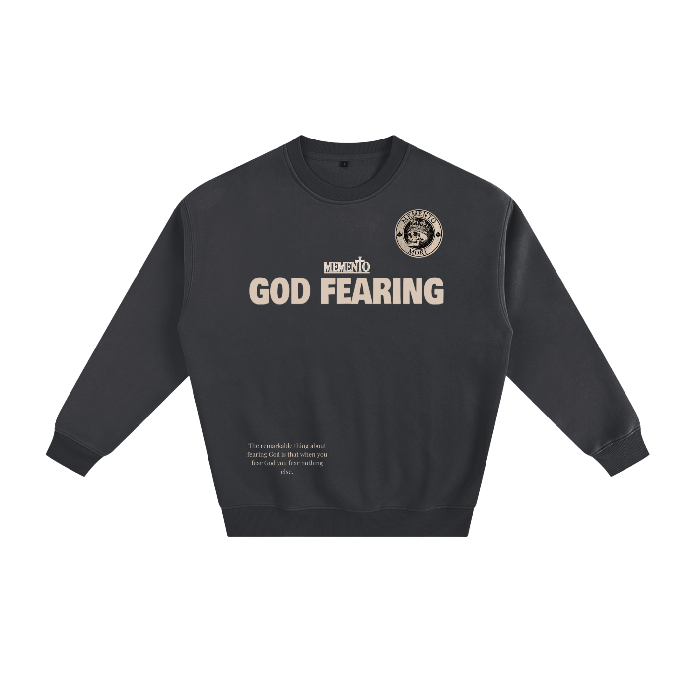 God fearing,Fear of god,Sweatshirt,Crewneck,Boxy