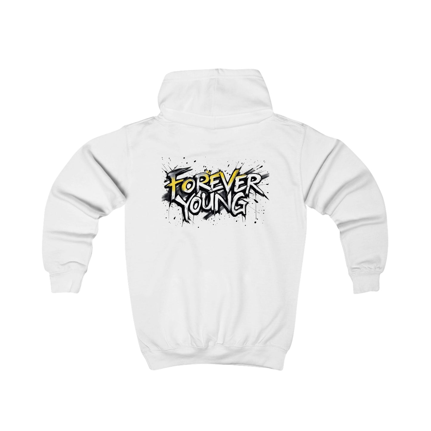 Kids Forever Young Hoodie - Memento Mori Clothing