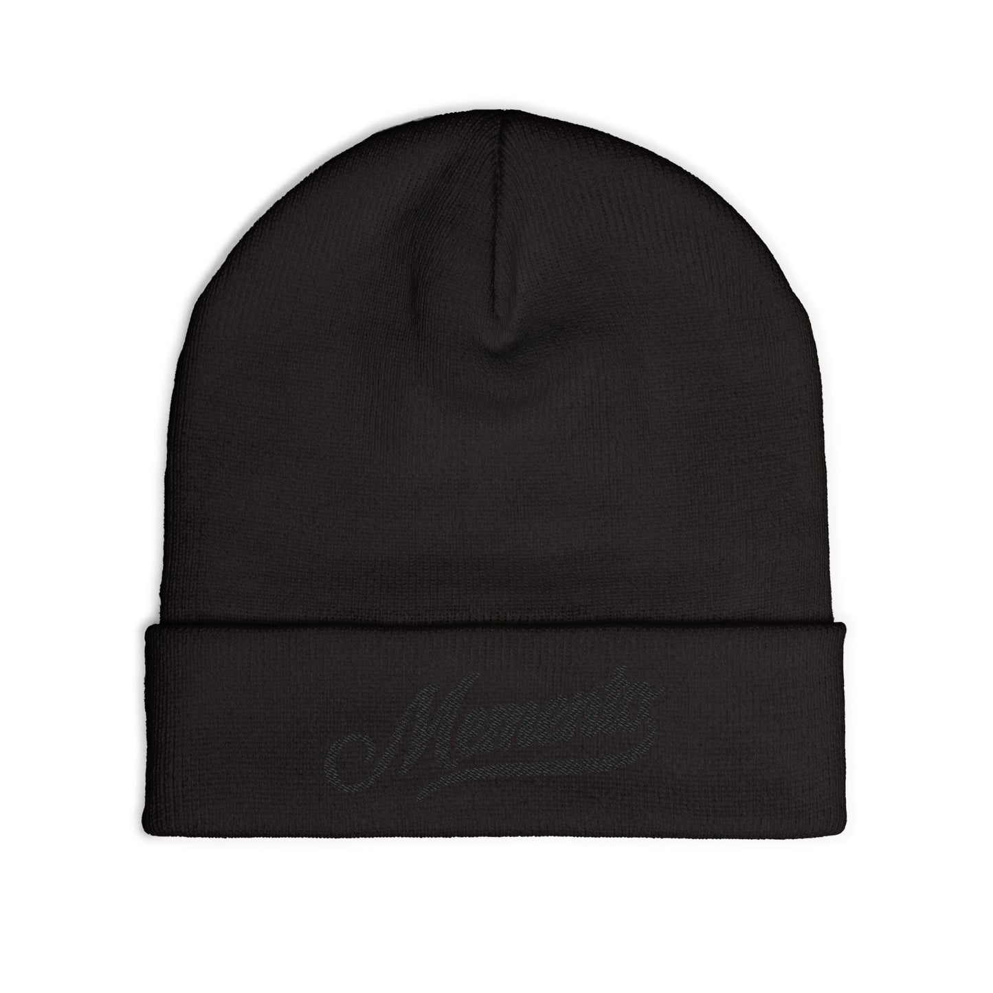 Beanie Hat Memento Mori Embroidered