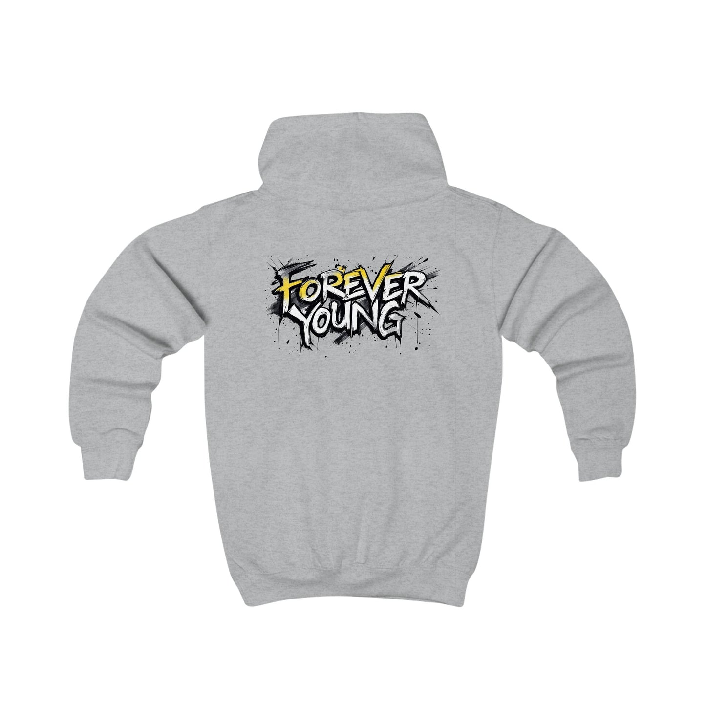 Kids Forever Young Hoodie - Memento Mori Clothing