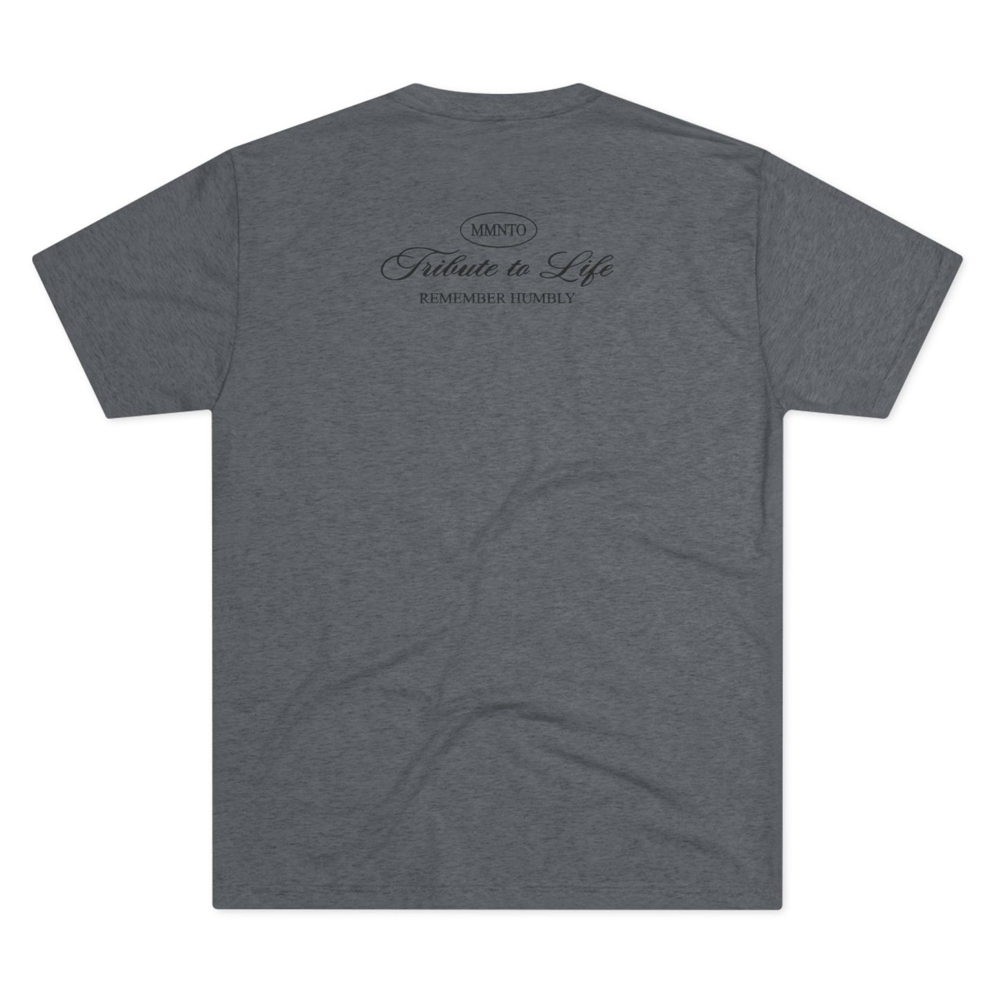 Blessed Unisex Tri-Blend Crew Tee - Memento Mori Clothing