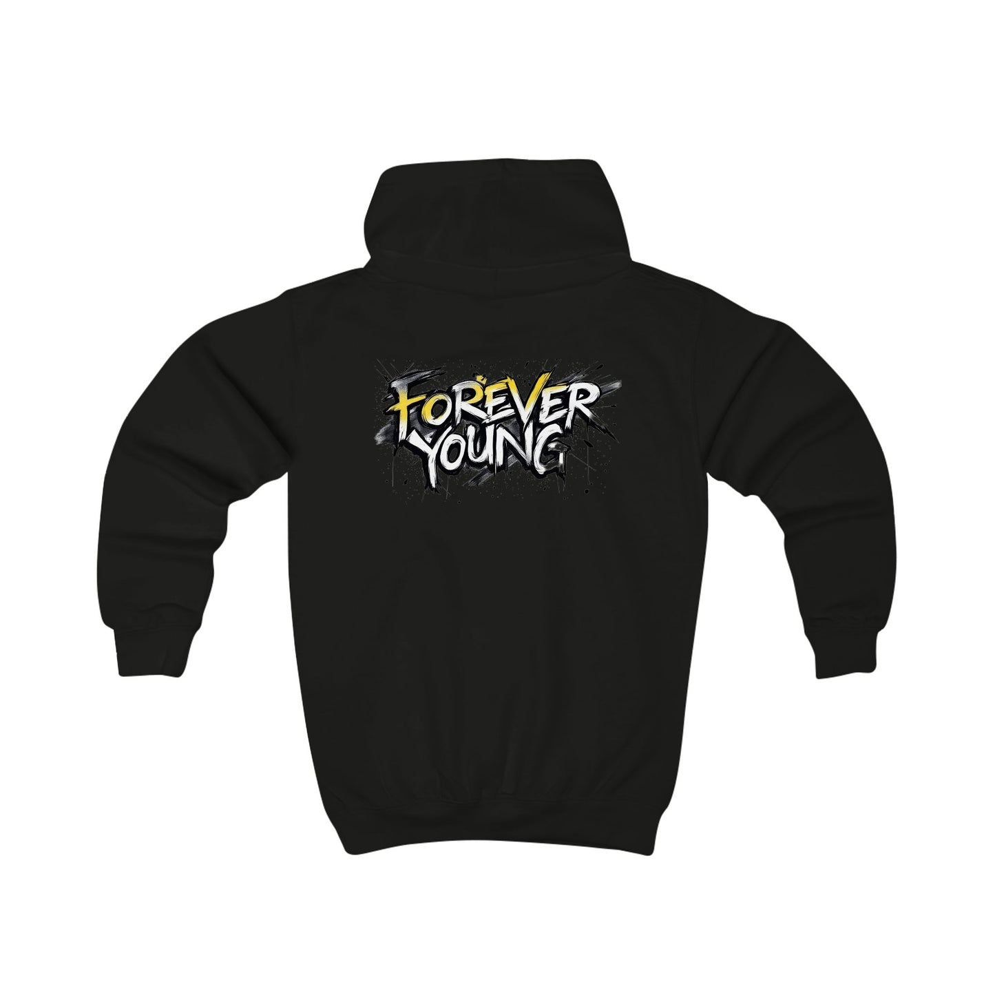 Kids Forever Young Hoodie - Memento Mori Clothing