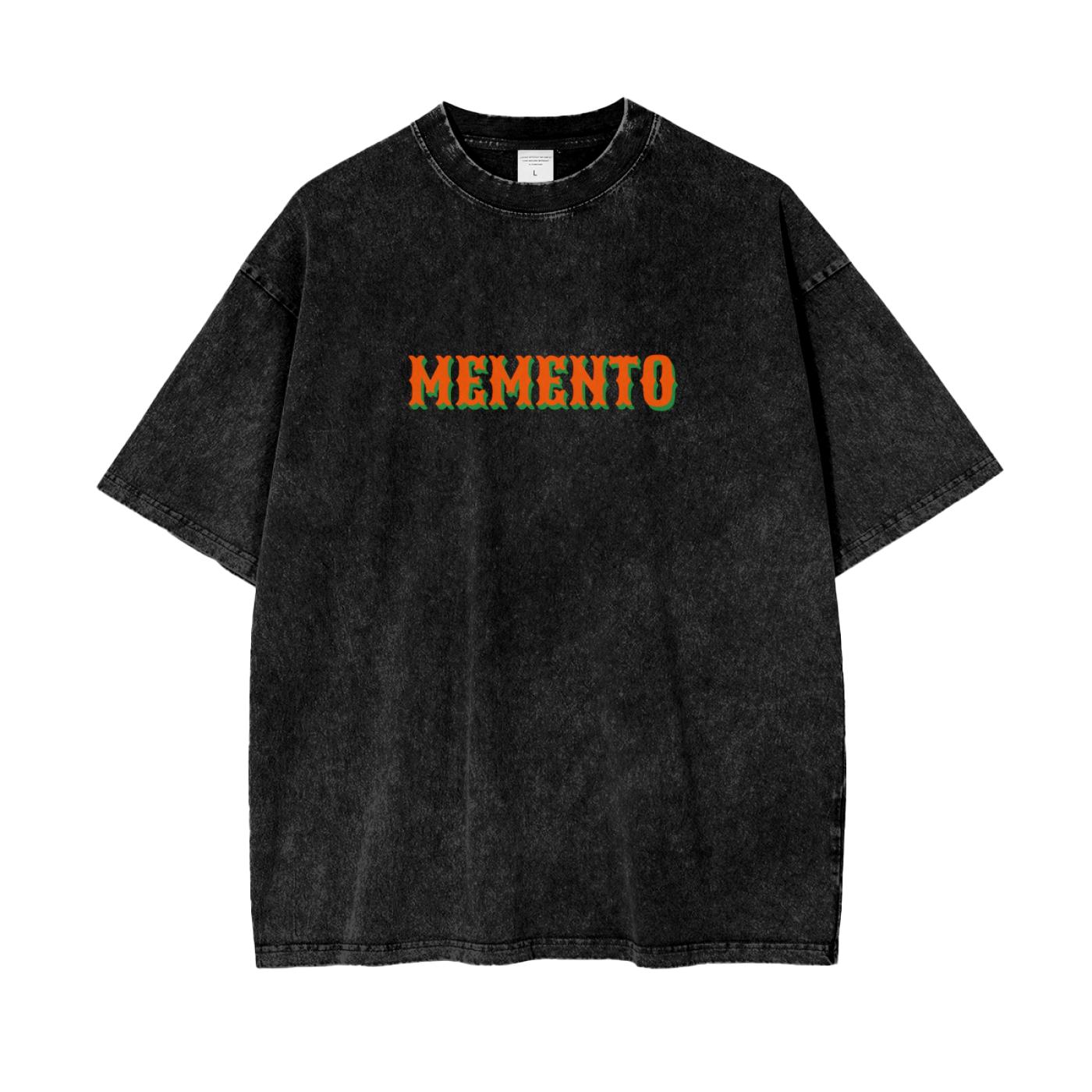 MMNTO Oversize Snow Washed T-Shirt - Memento Mori Clothing