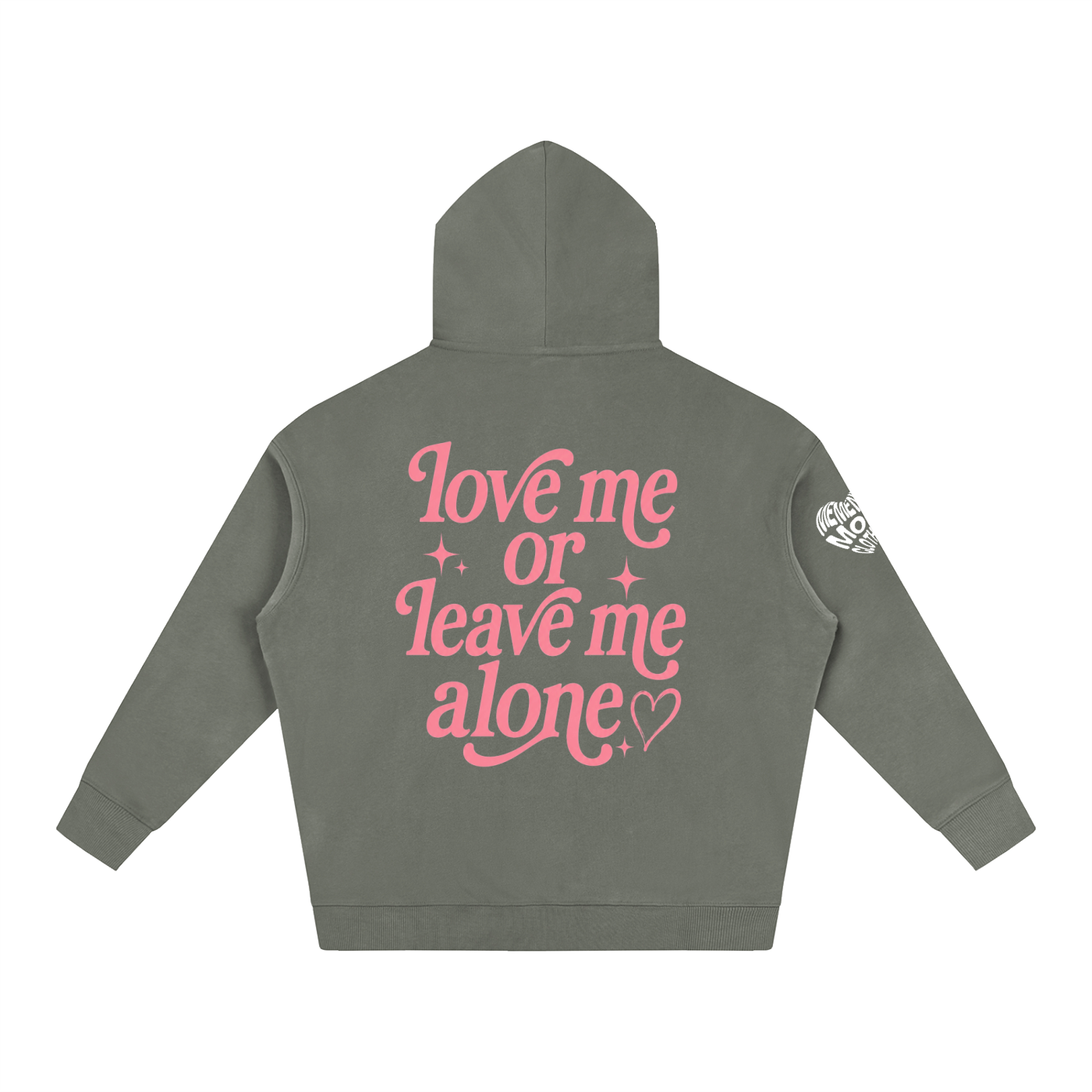 Love Me Oversize Fleeced Hoodie