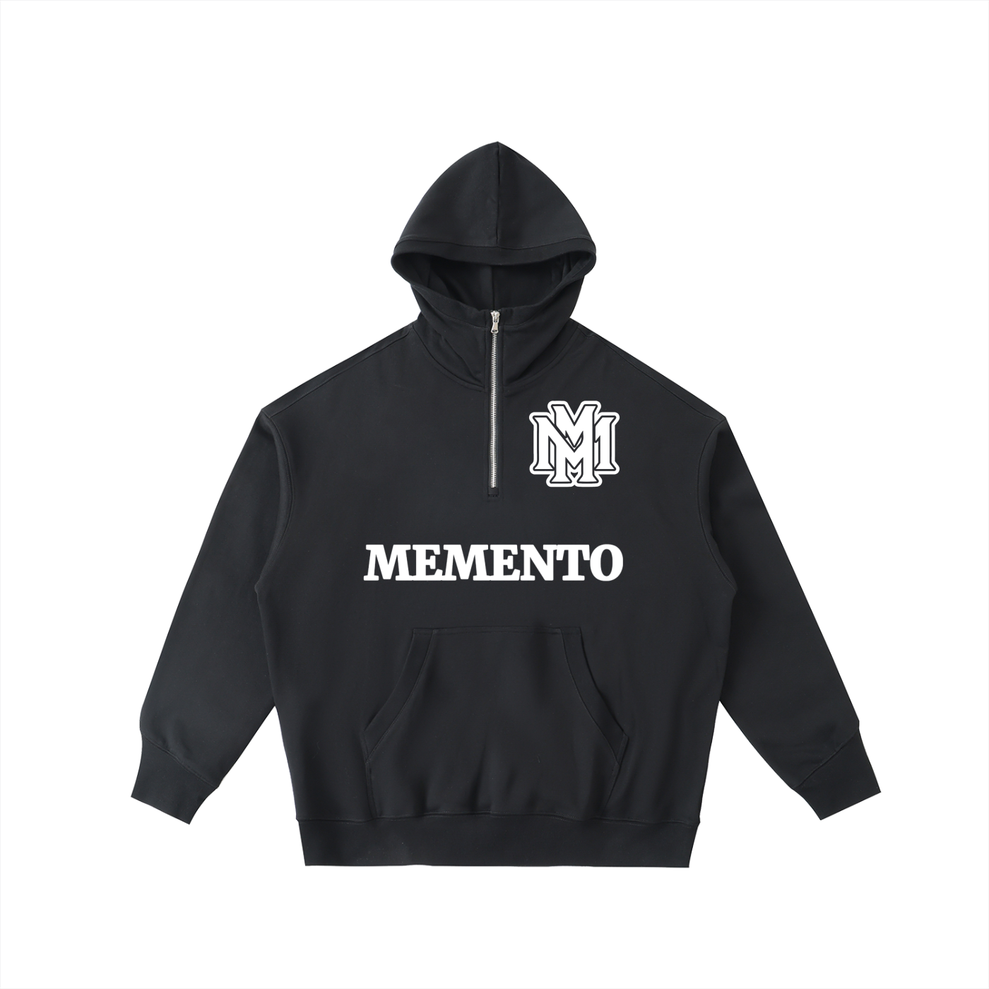 MMC Half-Zip Fleece Hoodie - Memento Mori Clothing
