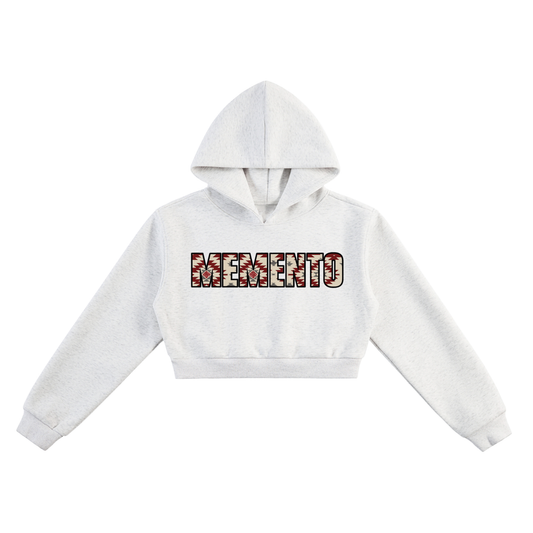MMC Aztec Cropped Hoodie - Memento Mori Clothing