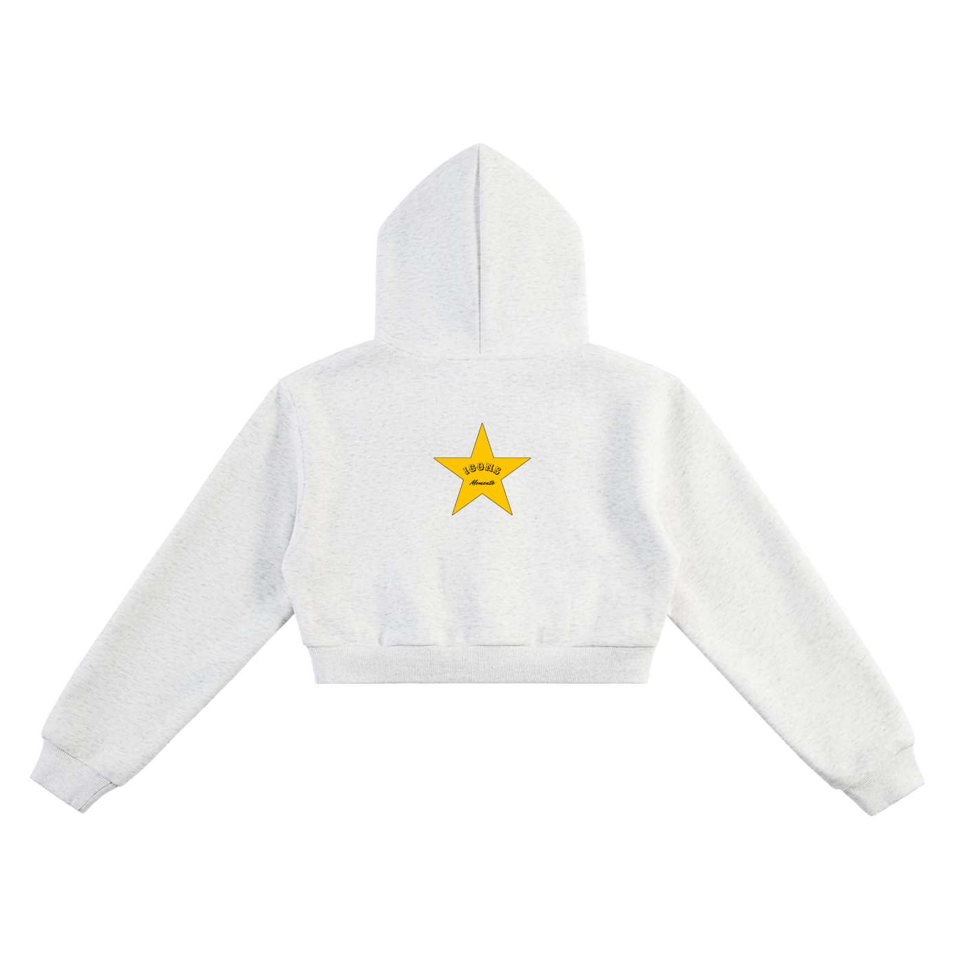Essential Cropped Hoodie - Memento Mori Clothing