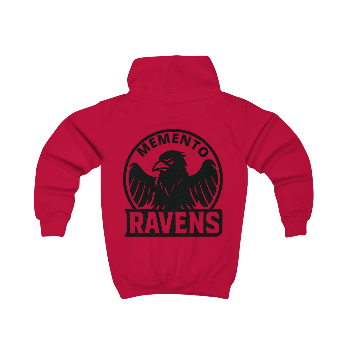 Kids Hoodie - Memento Ravens Big Logo - Memento Mori Clothing