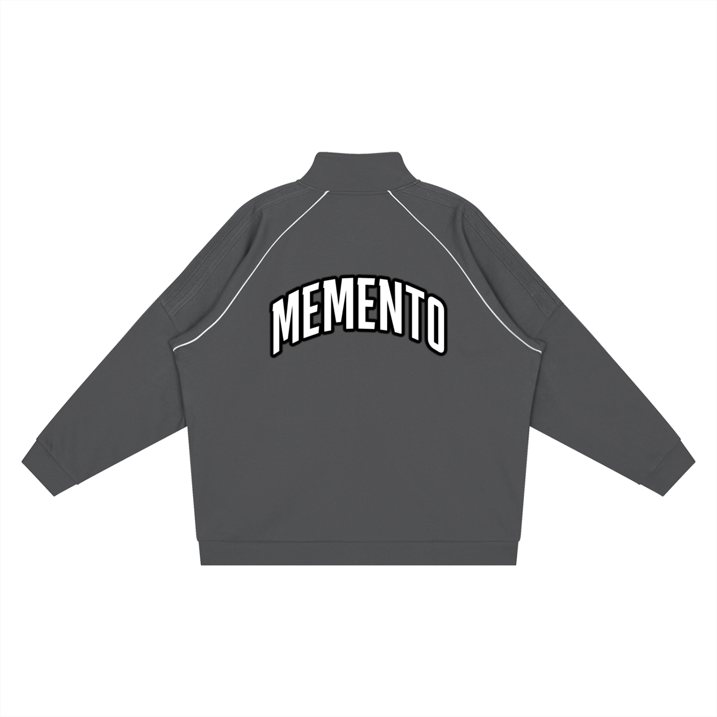 Reflection Striped Raglan Sleeve  Jacket - Memento Mori Clothing