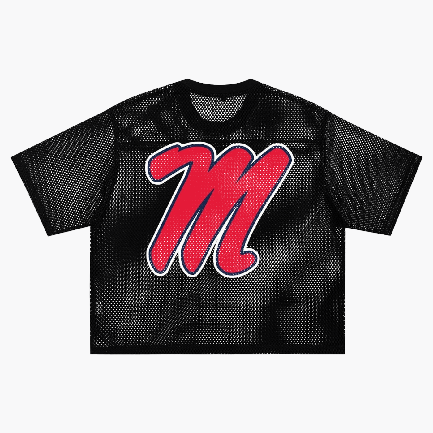 Marysville See-through Boxy Net T-Shirt - Memento Mori Clothing