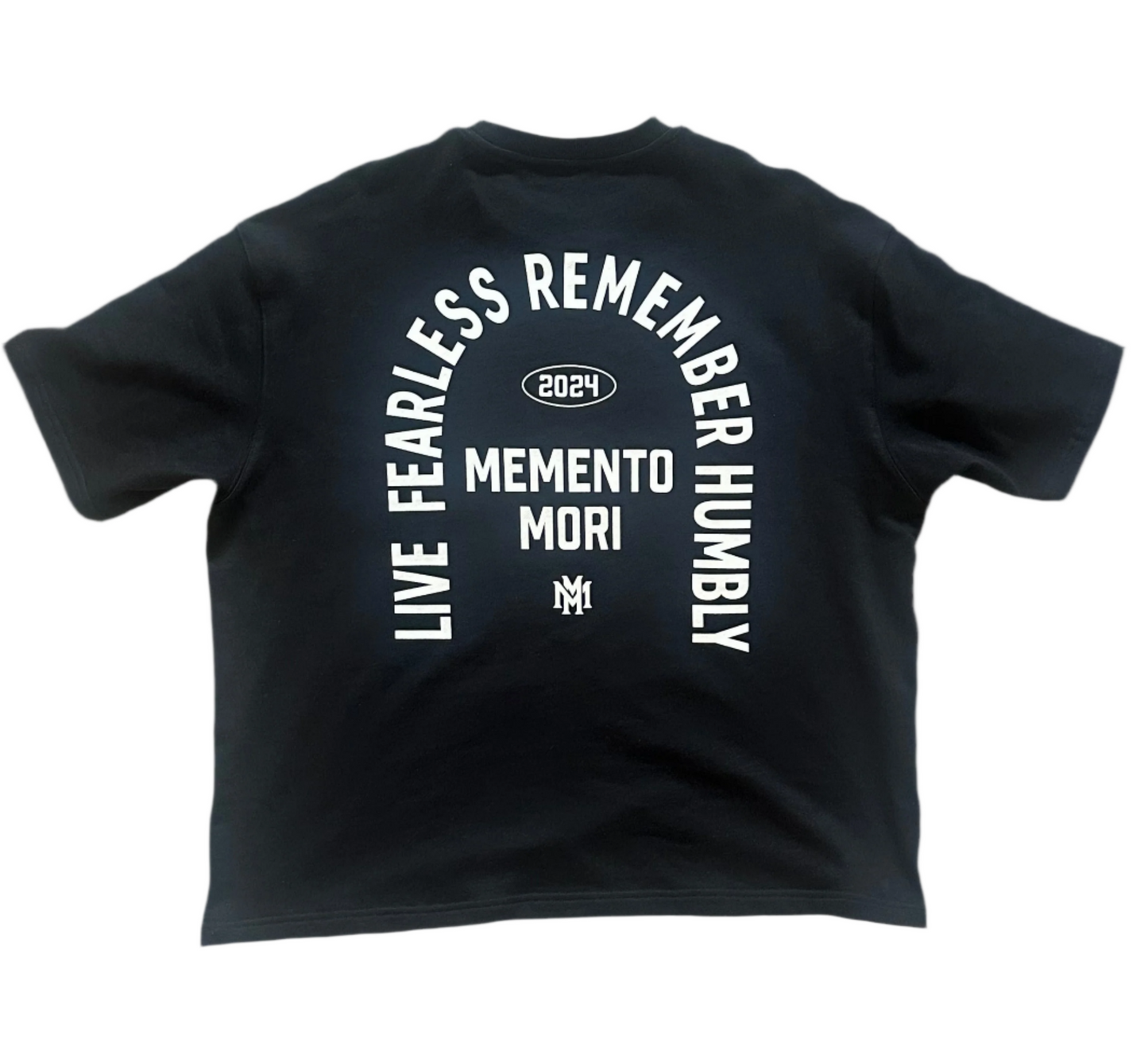 Memento Mori “FEARLESS” Heavy Boxy Oversized Tee - Memento Mori Clothing