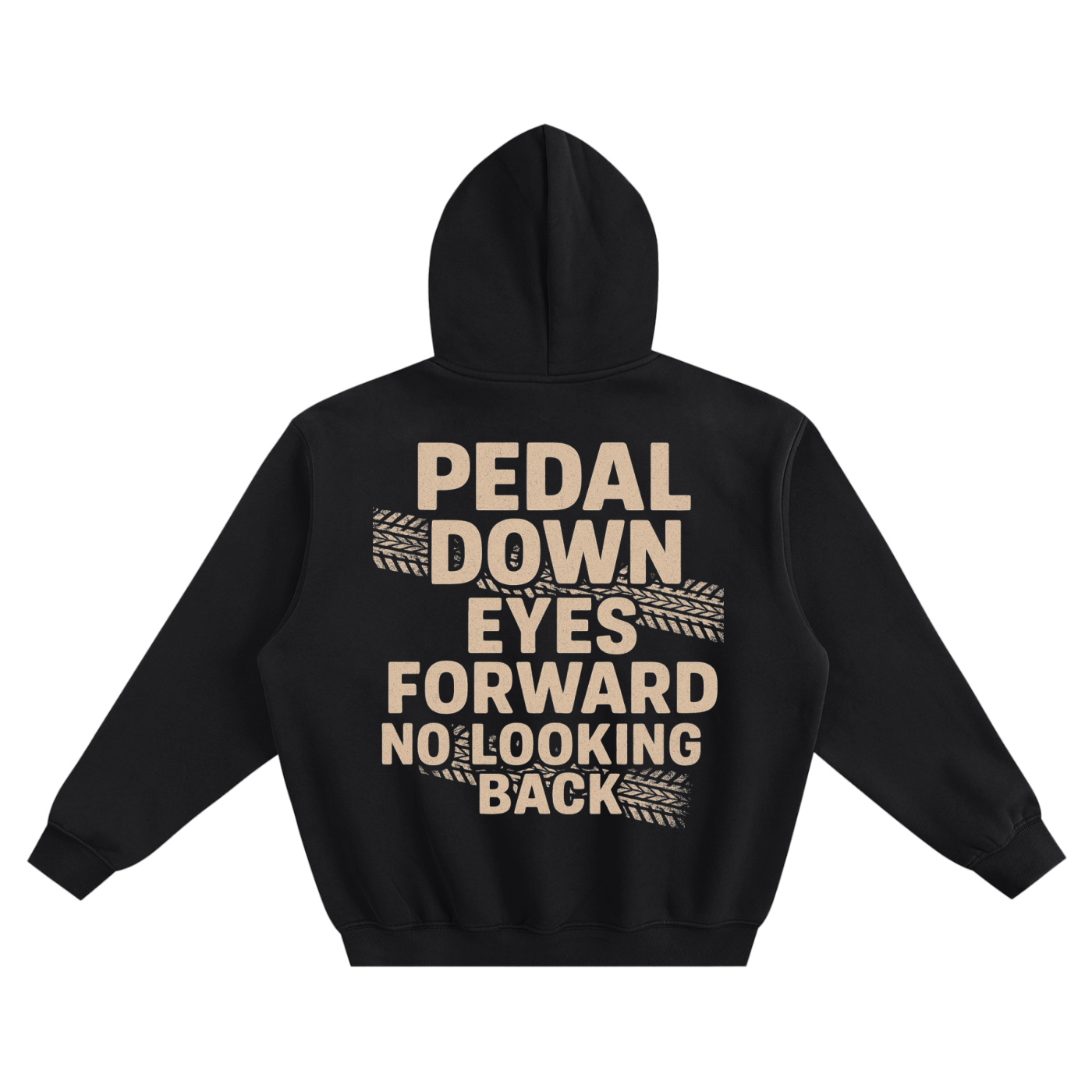 Fearless Racer Fleeced Boxy Hoodie - Memento Mori Clothing