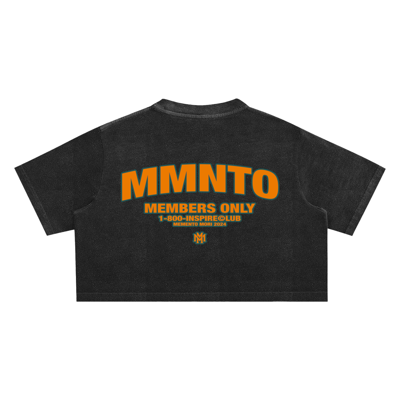 Members Only Crop Top - Memento Mori Clothing