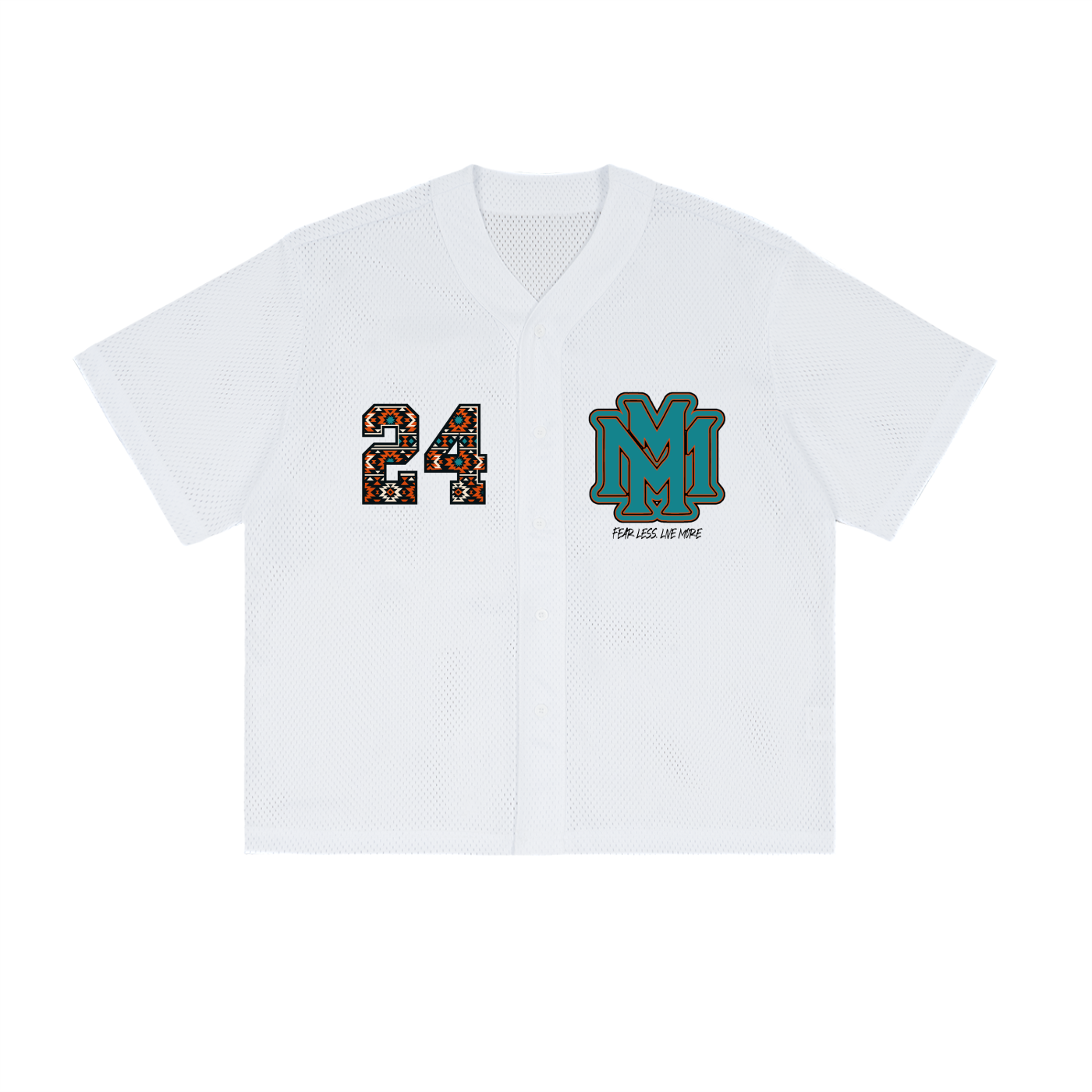 Varsity Button-Up Baseball Jersey - Memento Mori Clothing