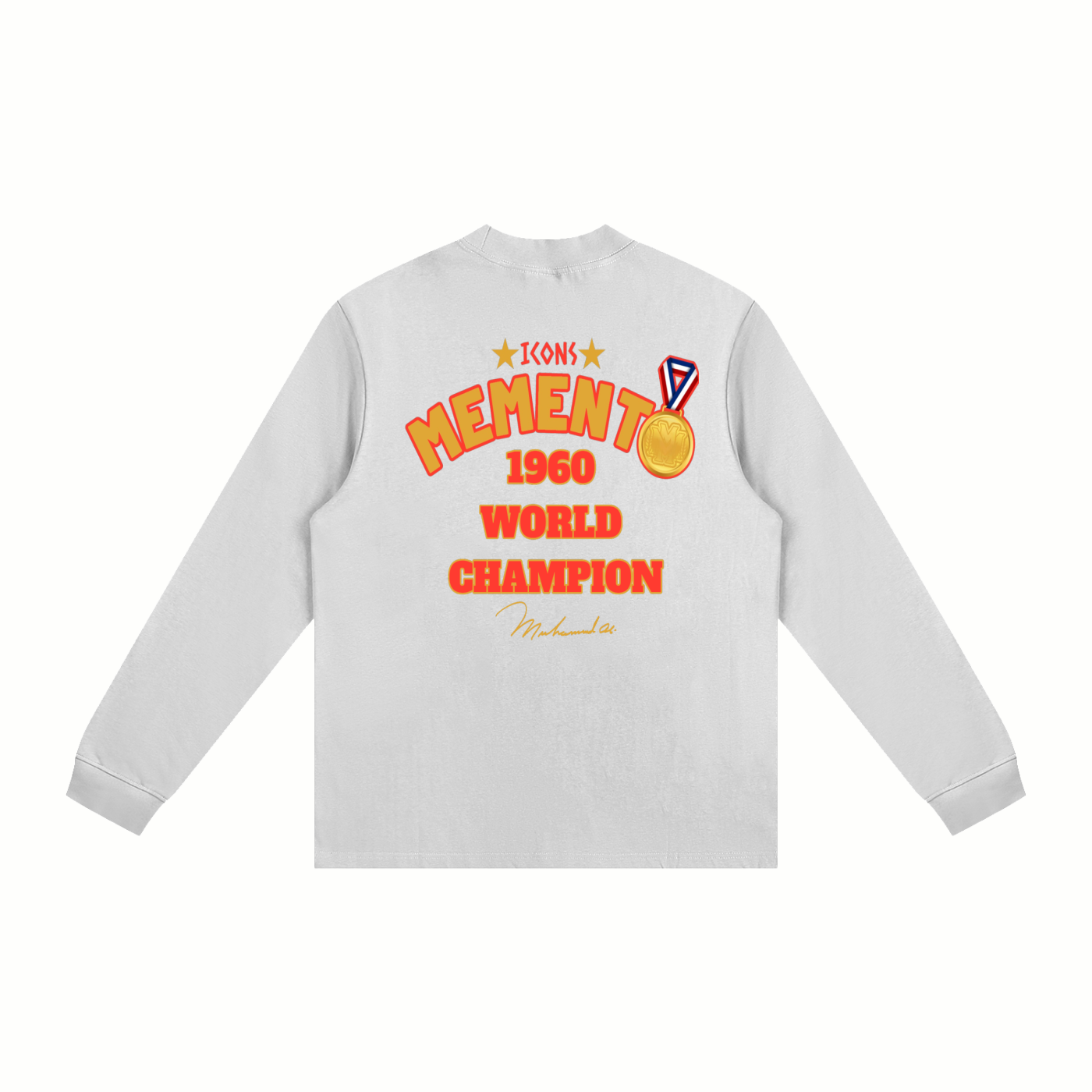 Cassius Essential Non-Shrink Mock Neck Sweatshirt - Memento Mori Clothing