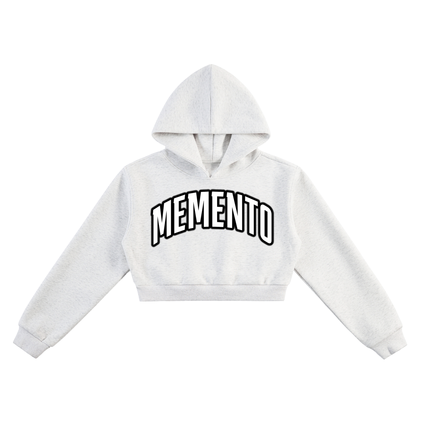 MMC Essential Cropped Hoodie - Memento Mori Clothing