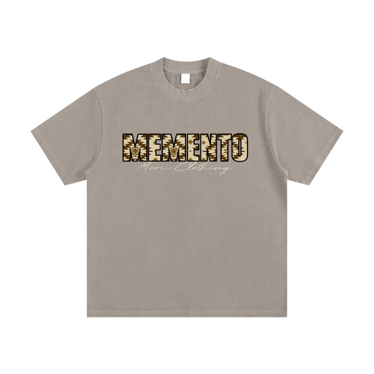 Heavyweight Vintage Washed Frayed T-Shirt - Memento Mori Clothing