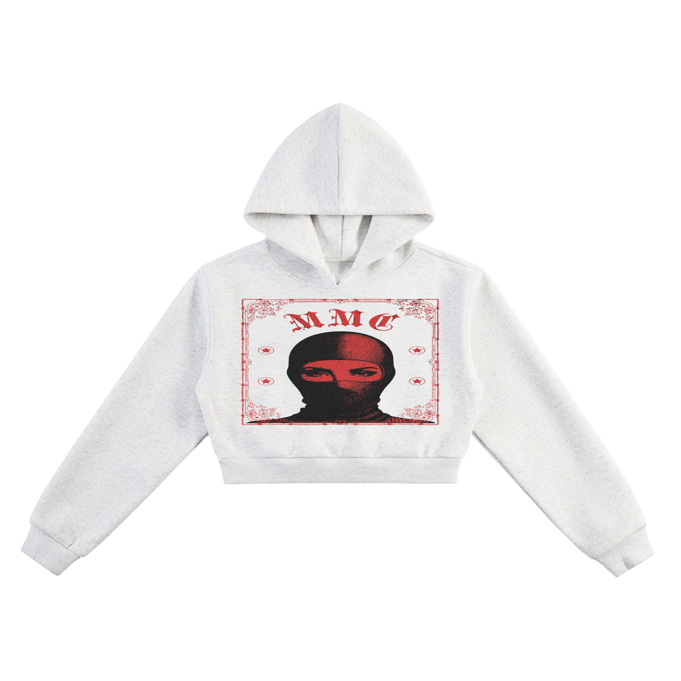 Savage Cropped Hoodie - Memento Mori Clothing