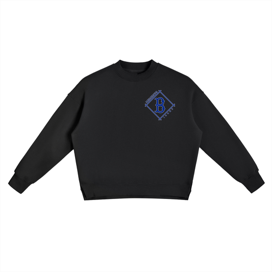 Brooklyn JR Side Slit Crewneck Sweatshirt - Memento Mori Clothing