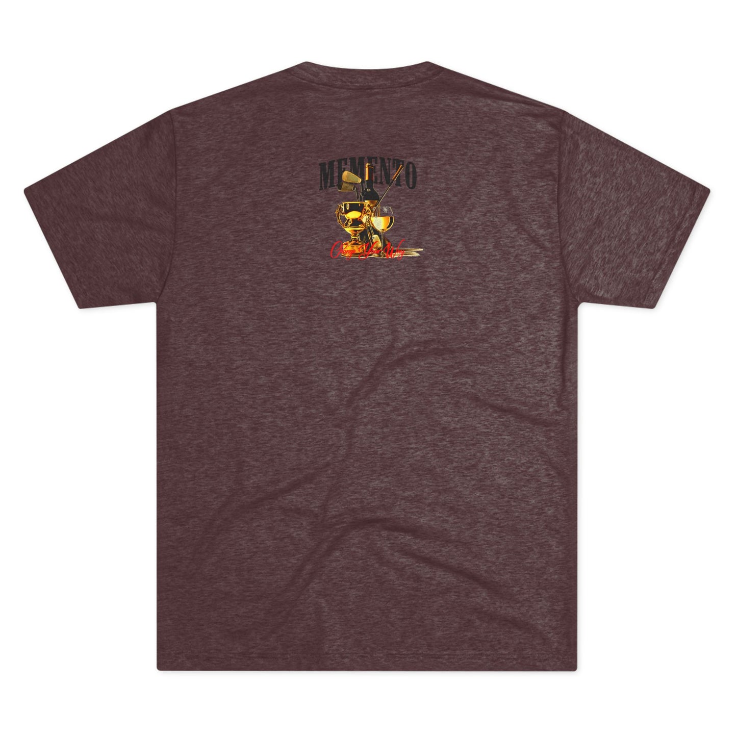 Golf Memento Members Club Vintage Retro Stripe T‑Shirt - Memento Mori Clothing