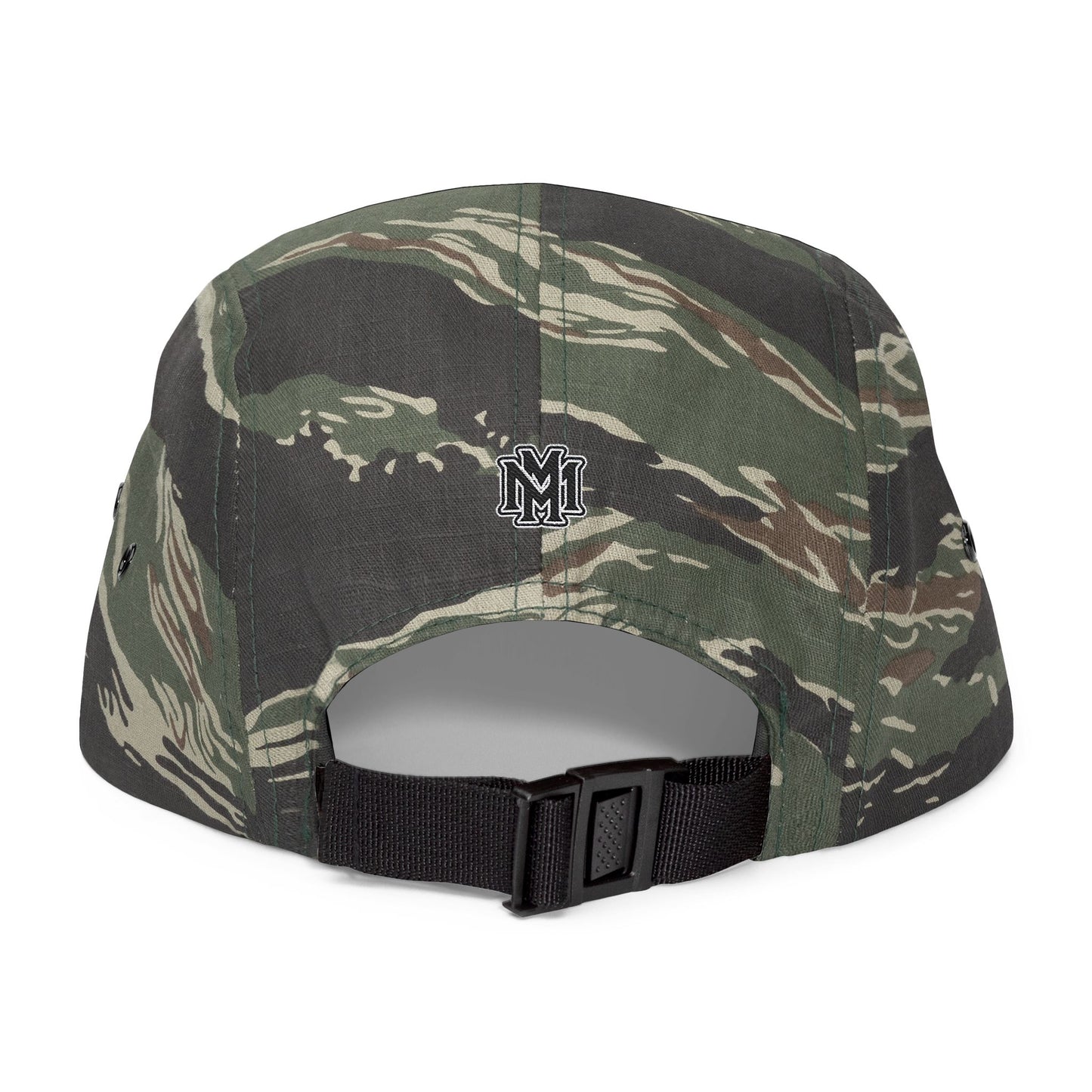 Embroidered 5 Panel Cap - Memento Logo Design - Memento Mori Clothing