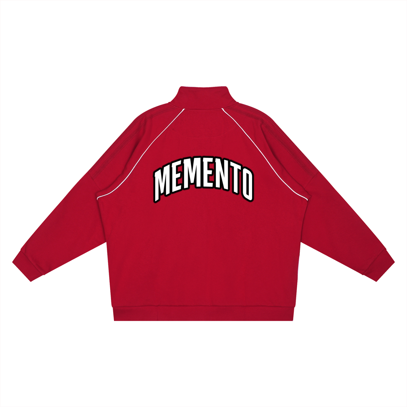 Reflection Striped Raglan Sleeve  Jacket - Memento Mori Clothing