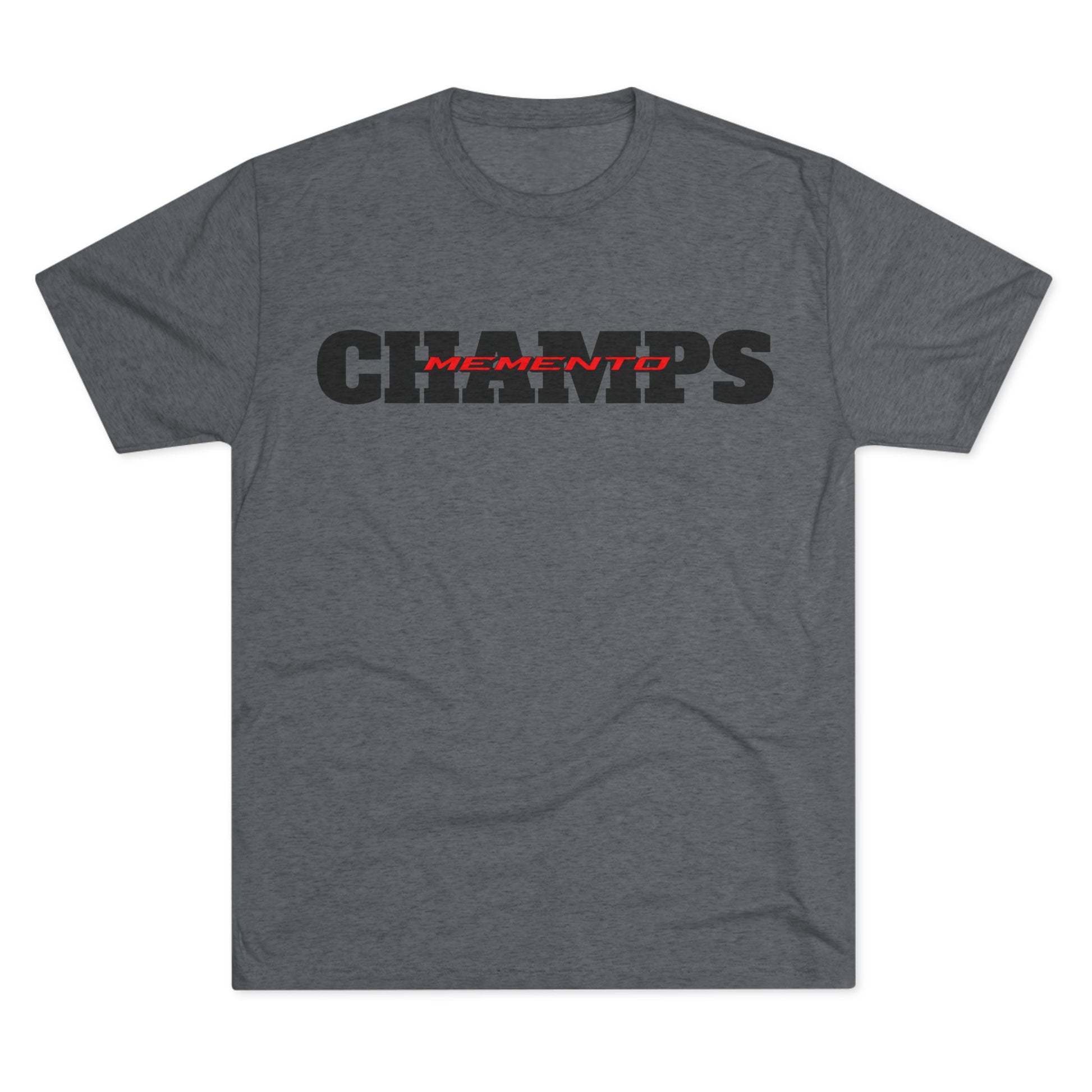 CHAMPS Unisex Tri-Blend Crew Tee - Memento Mori Clothing