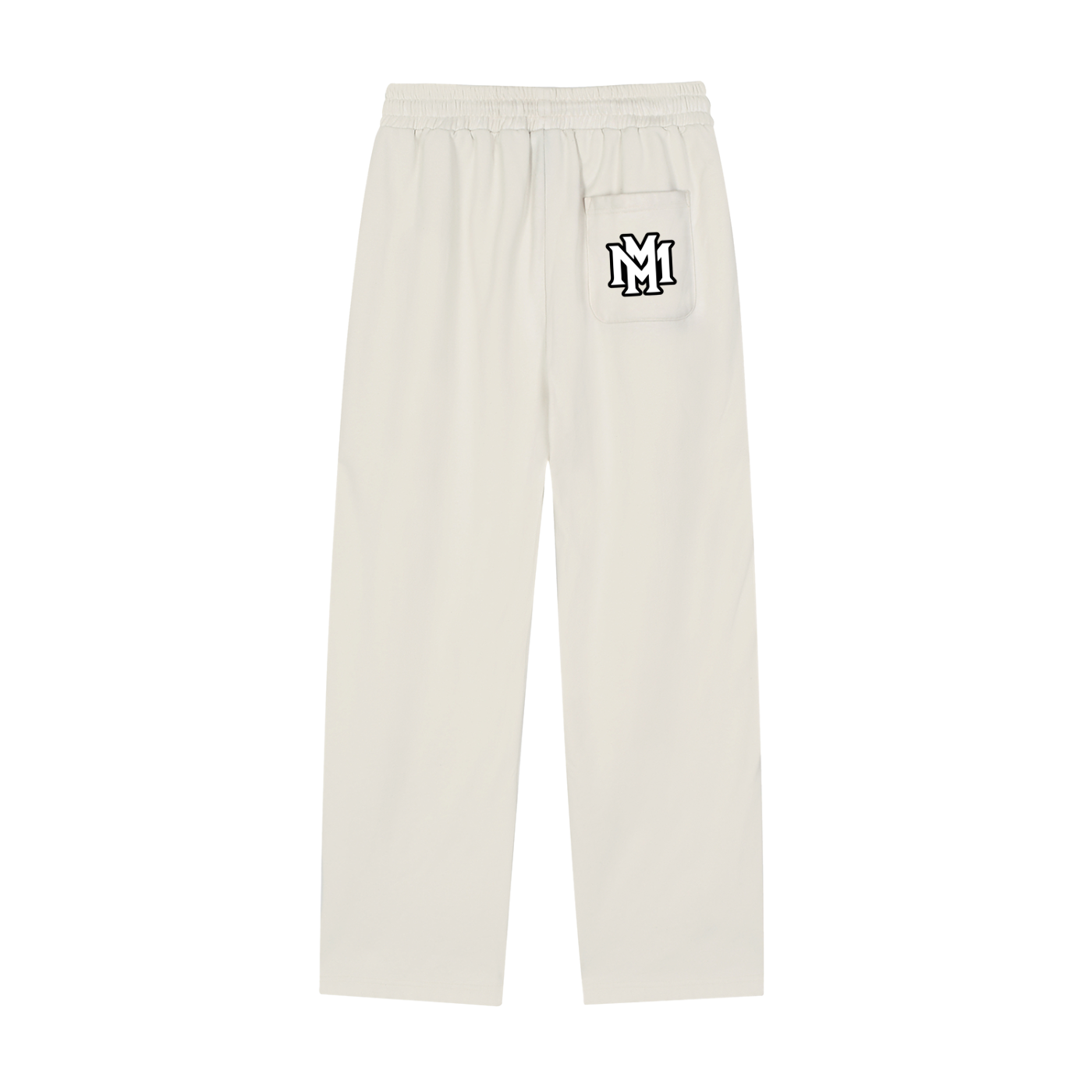 Reflection Striped Straight-Leg Sweatpants - Memento Mori Clothing