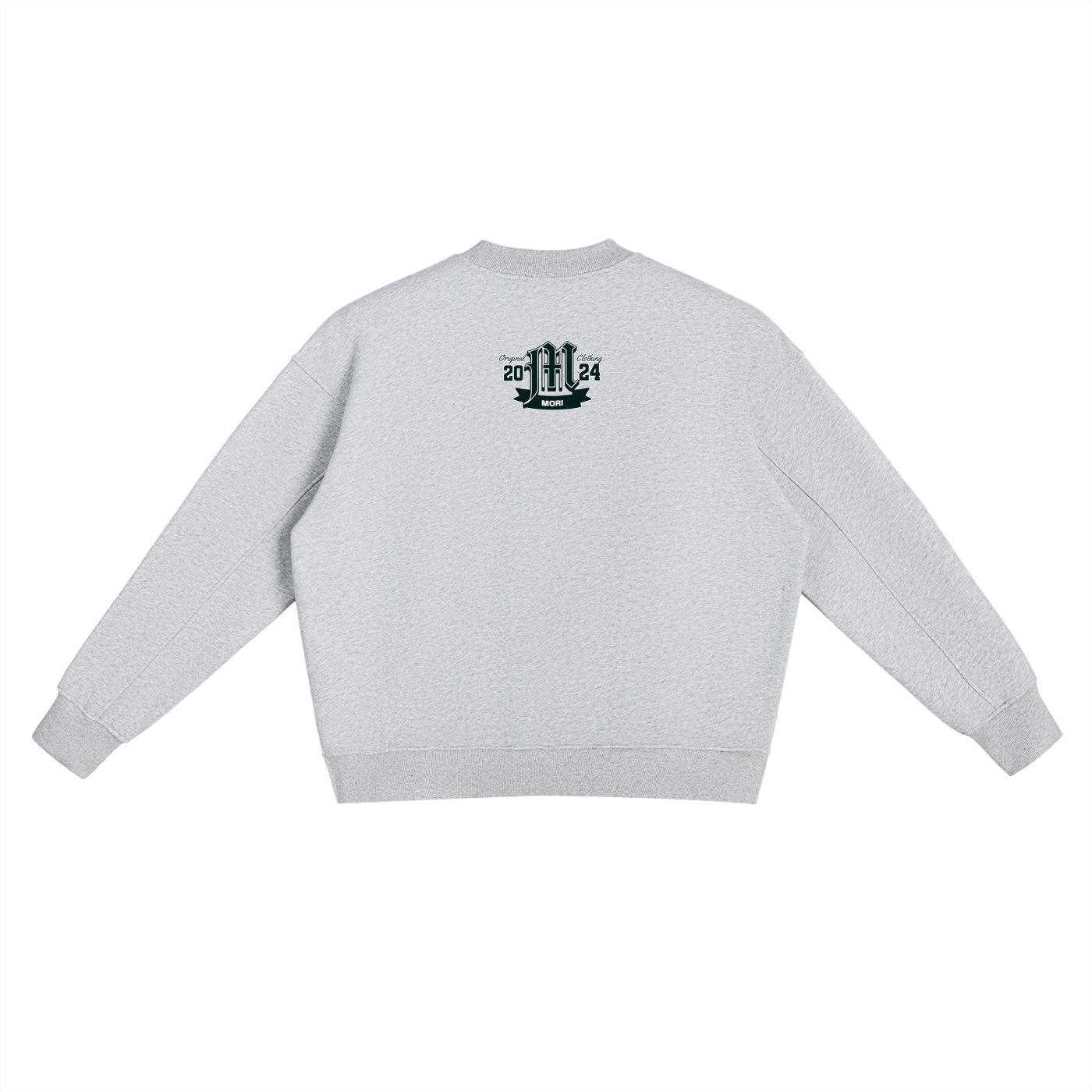 Fleece Side Slit Crewneck Sweatshirt - Memento Mori Clothing