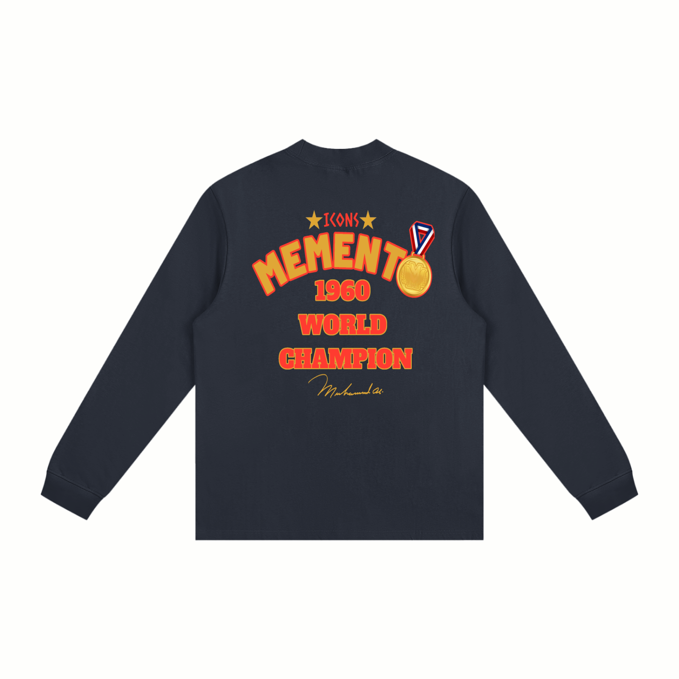 Cassius Essential Non-Shrink Mock Neck Sweatshirt - Memento Mori Clothing