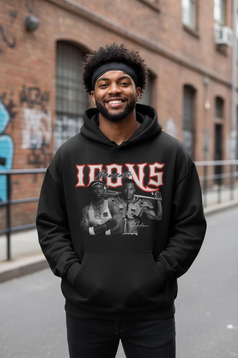 Bo and Prime Vintage Washed Frayed Fleece Hoodie - Memento Mori Clothing