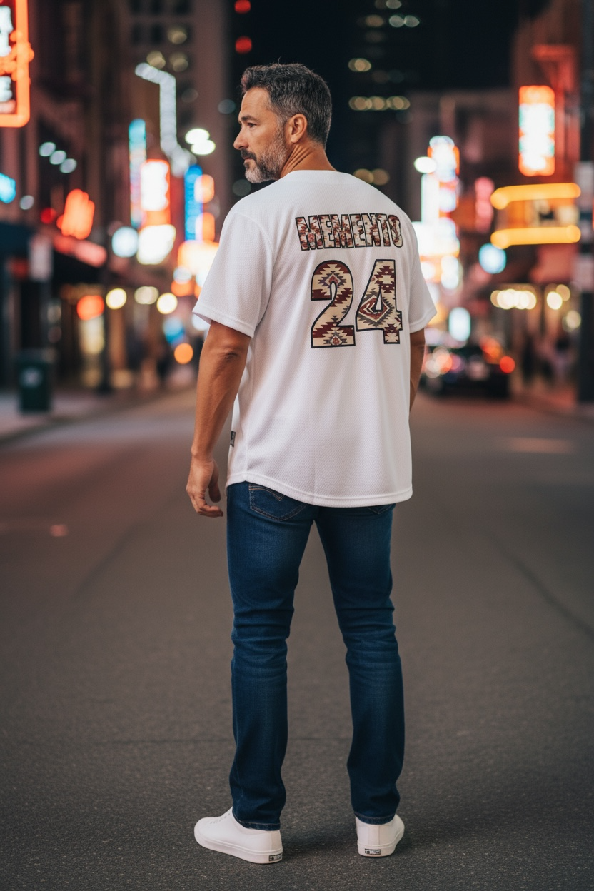 Memento Aztec Baseball Jersey - Memento Mori Clothing