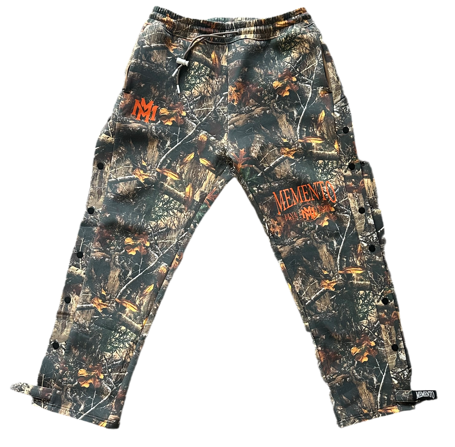 Memento Mori Hunting Camo Snap Sweatpants - Memento Mori Clothing