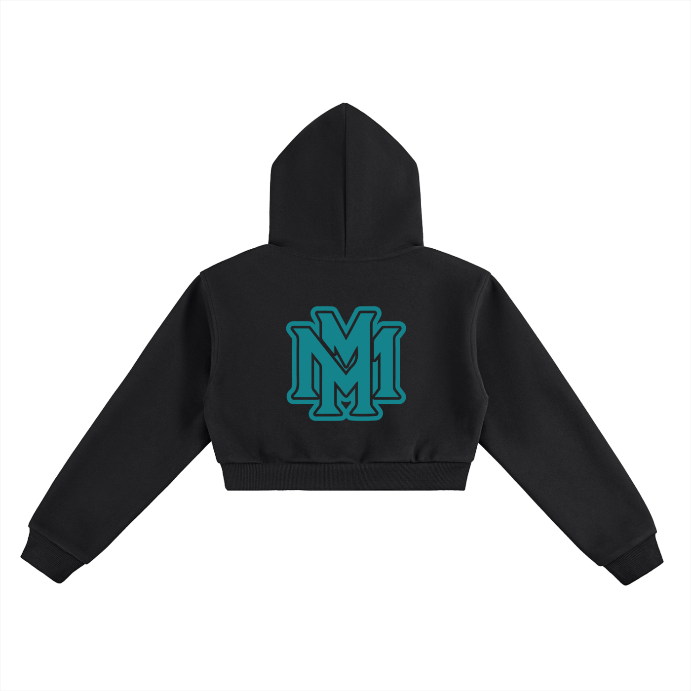 Memento Aztec Cropped Hoodie - Memento Mori Clothing