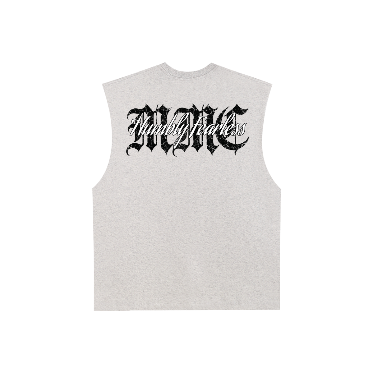 Memento Raw Edge Cotton Tank Top