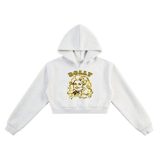 Essential Cropped Hoodie - Memento Mori Clothing