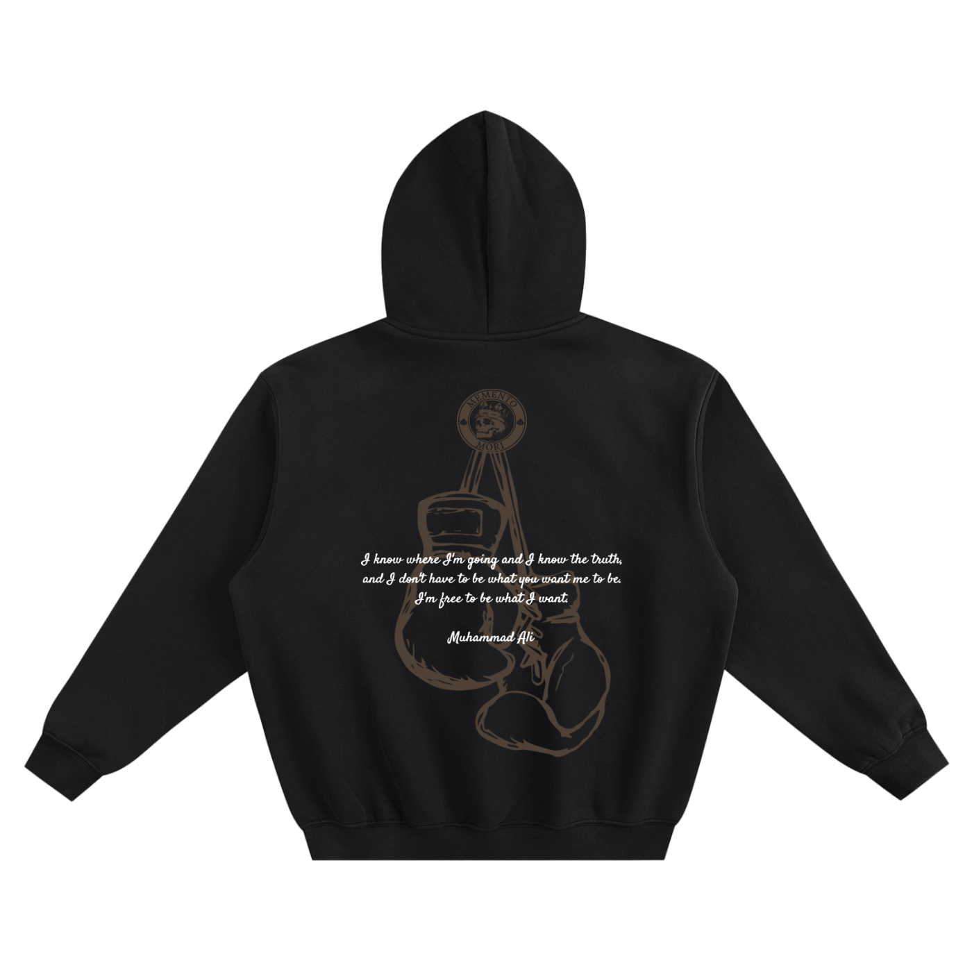 ALI Fleeced Boxy Hoodie - Memento Mori Clothing