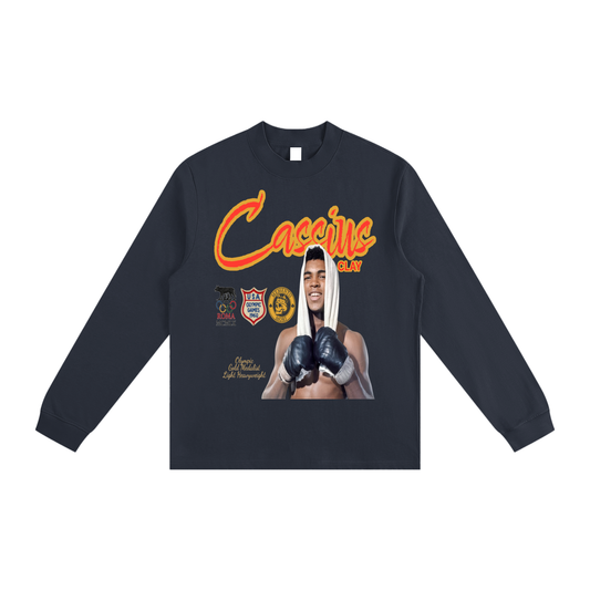 Cassius Essential Non-Shrink Mock Neck Sweatshirt - Memento Mori Clothing