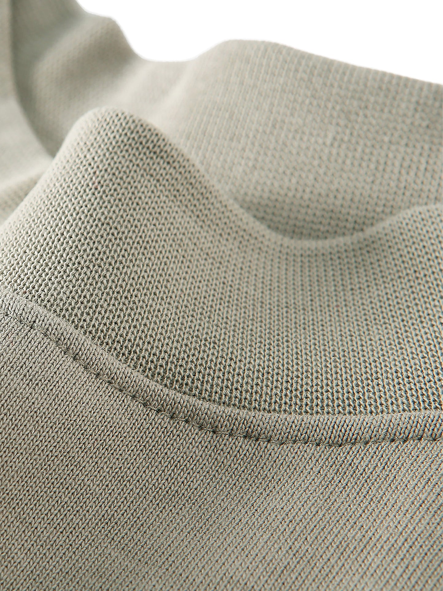 Cassius Essential Non-Shrink Mock Neck Sweatshirt - Memento Mori Clothing