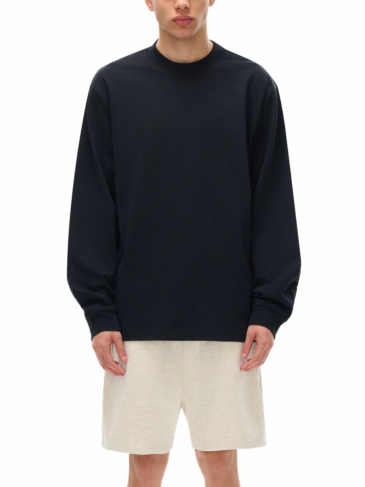 HOPE Essential Non-Shrink Mock Neck Sweatshirt - Memento Mori Clothing