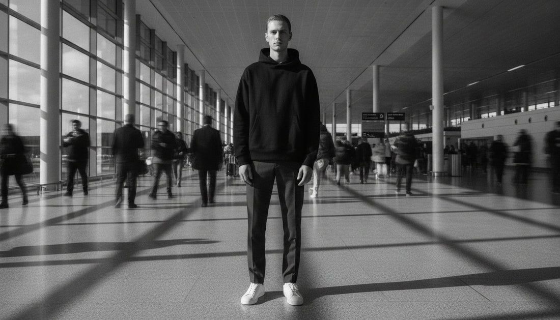 Travel Outfits with a Heavyweight Hoodie: The Art of Intentional Transit Style