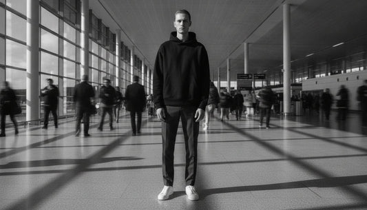 Travel Outfits with a Heavyweight Hoodie: The Art of Intentional Transit Style