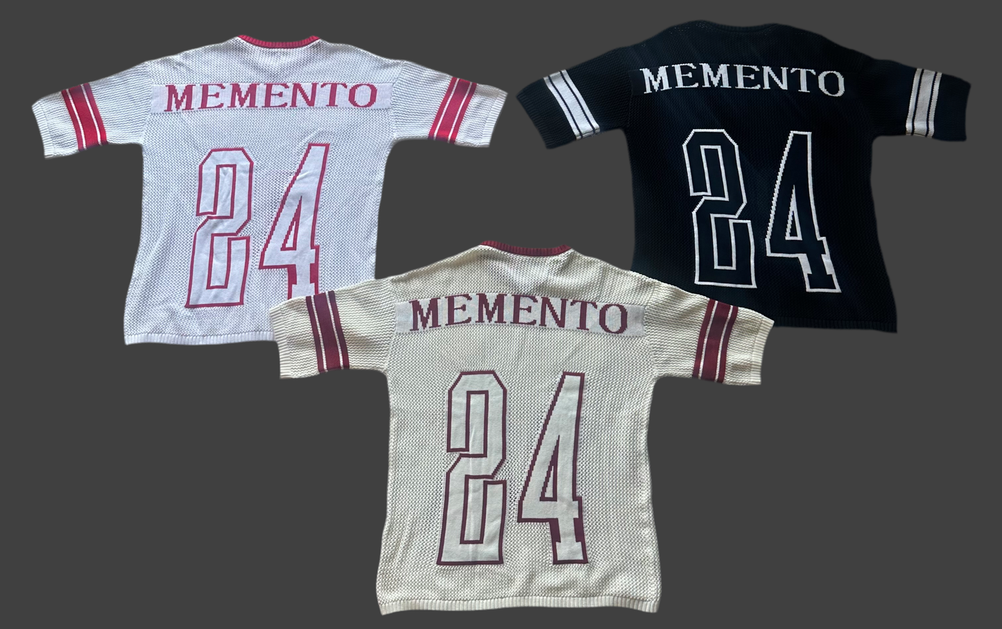 Memento Mori Knitted Football Jerseys - Memento Mori Clothing