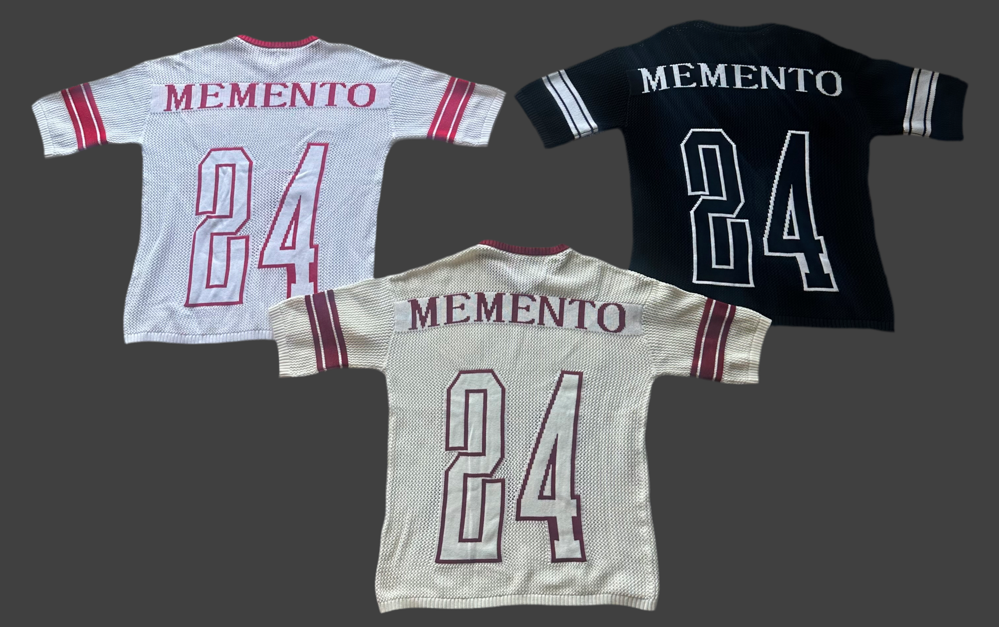 Memento Mori Knitted Football Jerseys - Memento Mori Clothing