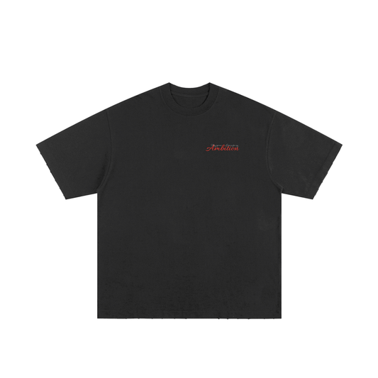 Ambition Heavyweight Hand-frayed T-Shirt - Memento Mori Clothing