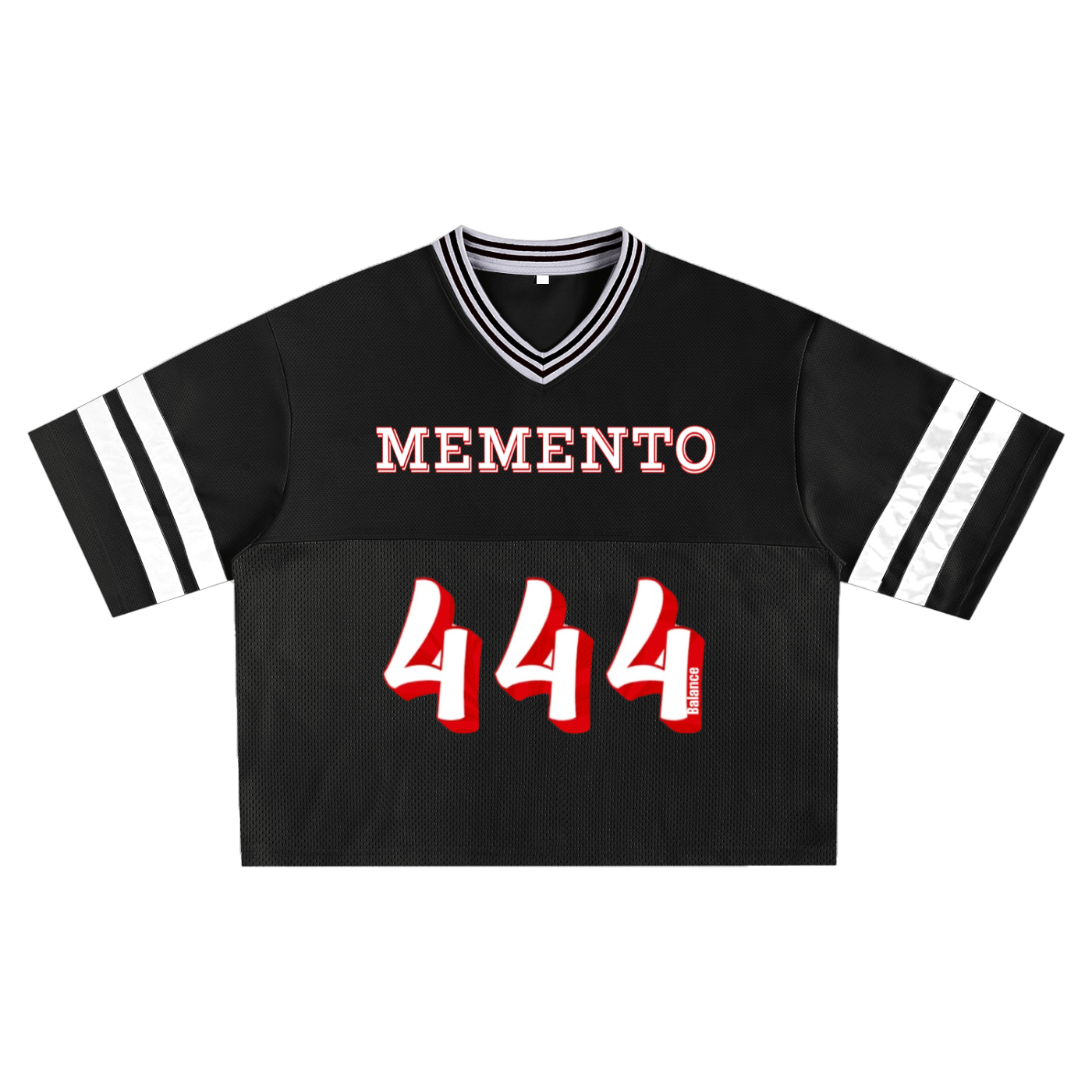 Balance "444" Boxy T-shirt Jersey - Memento Mori Clothing