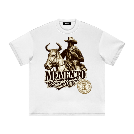 Lone Ranger Heavyweight Earth Tone T-Shirt - Memento Mori Clothing