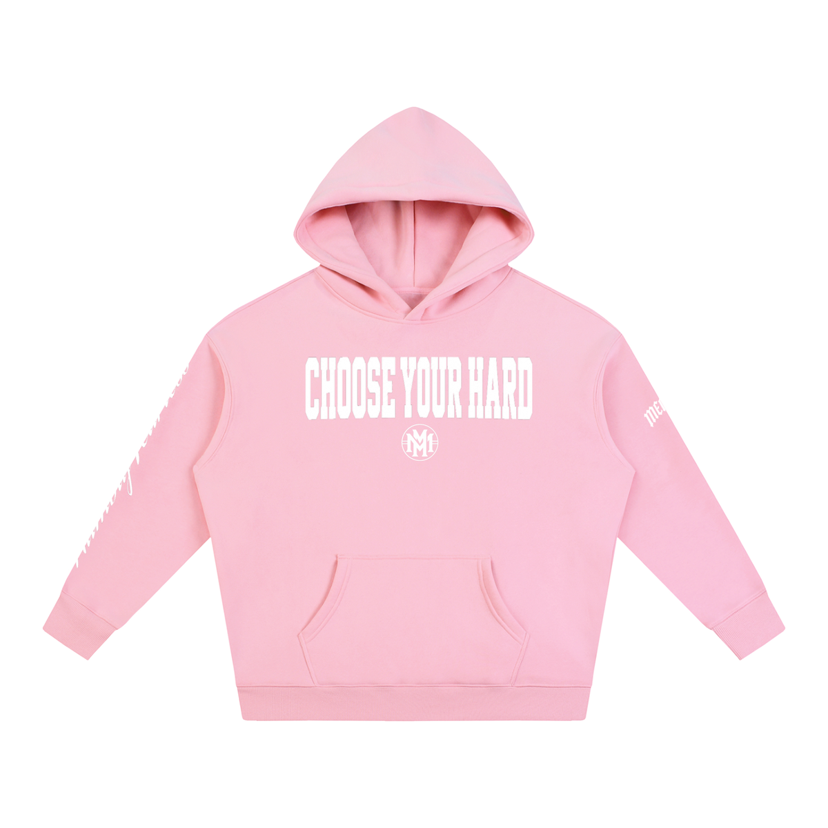 Choose Your Hard Fleeced Hoodie
