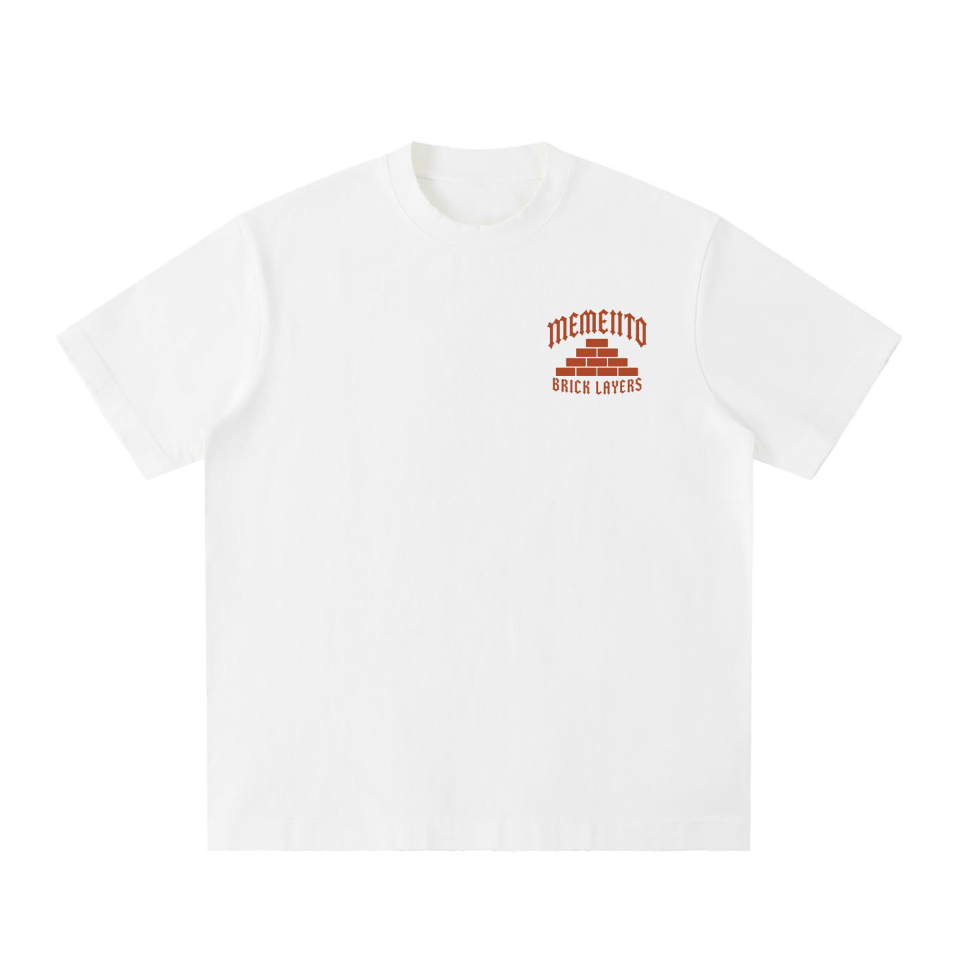 Vintage Brick Layers Washed Frayed T-Shirt
