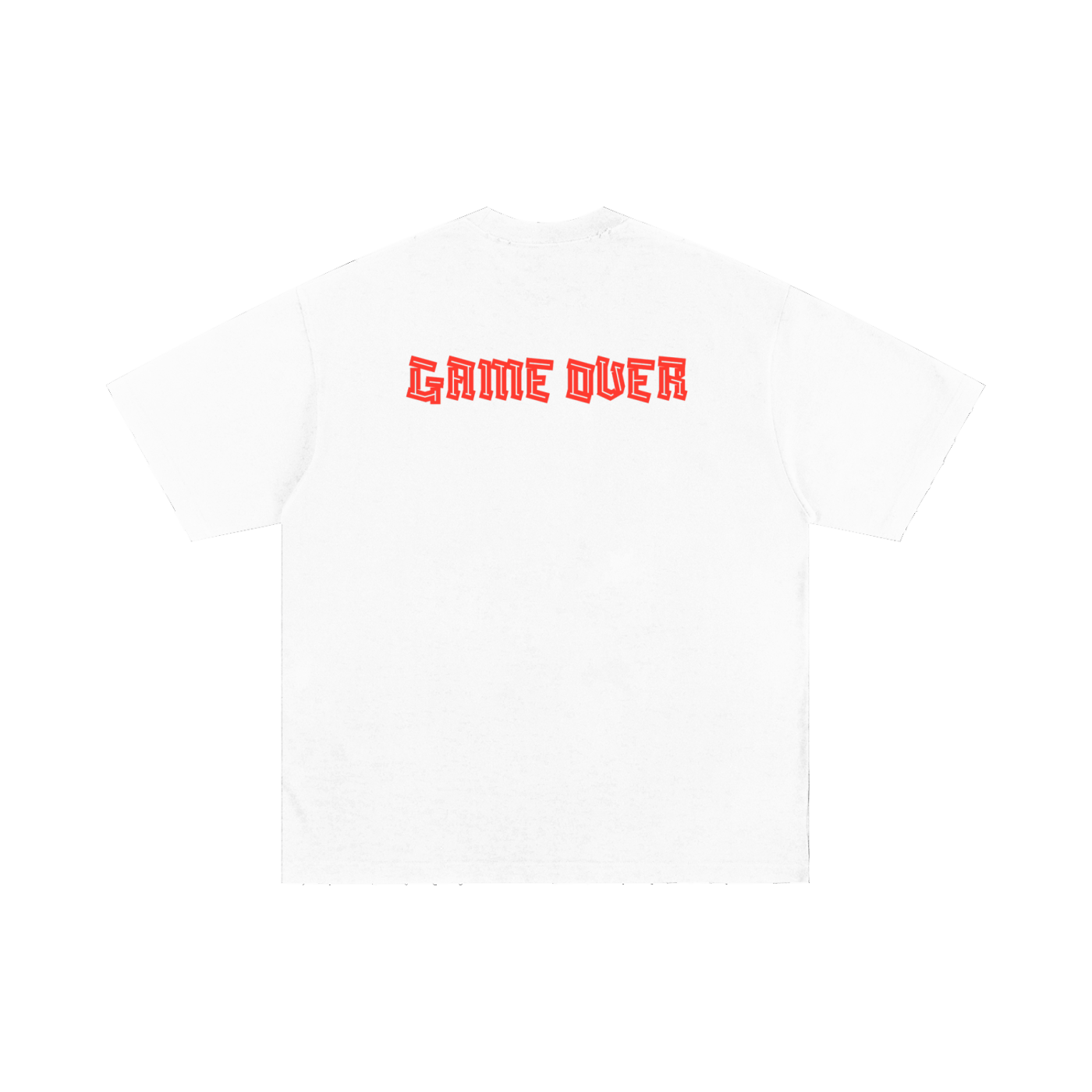Game Over Hand-frayed T-Shirt